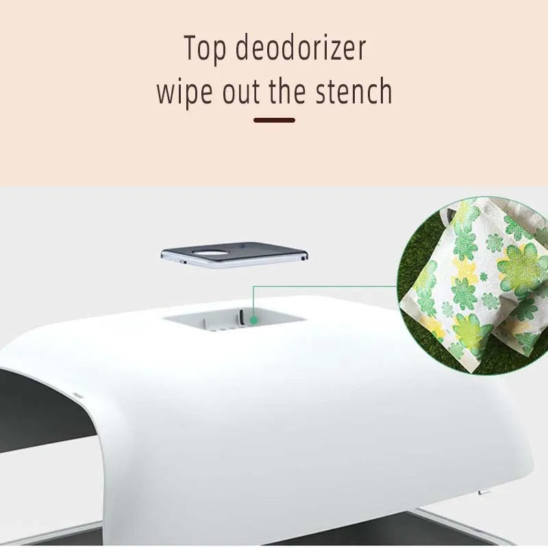 Two-Way Spillproof Litter Box