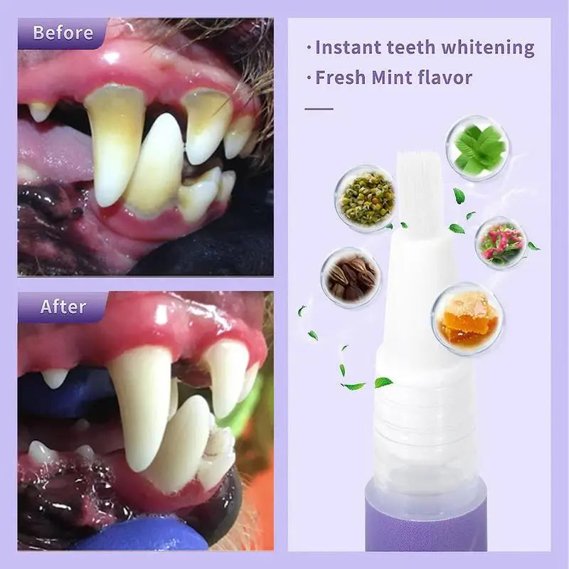 Natural Dog Toothpaste Gel Freshener