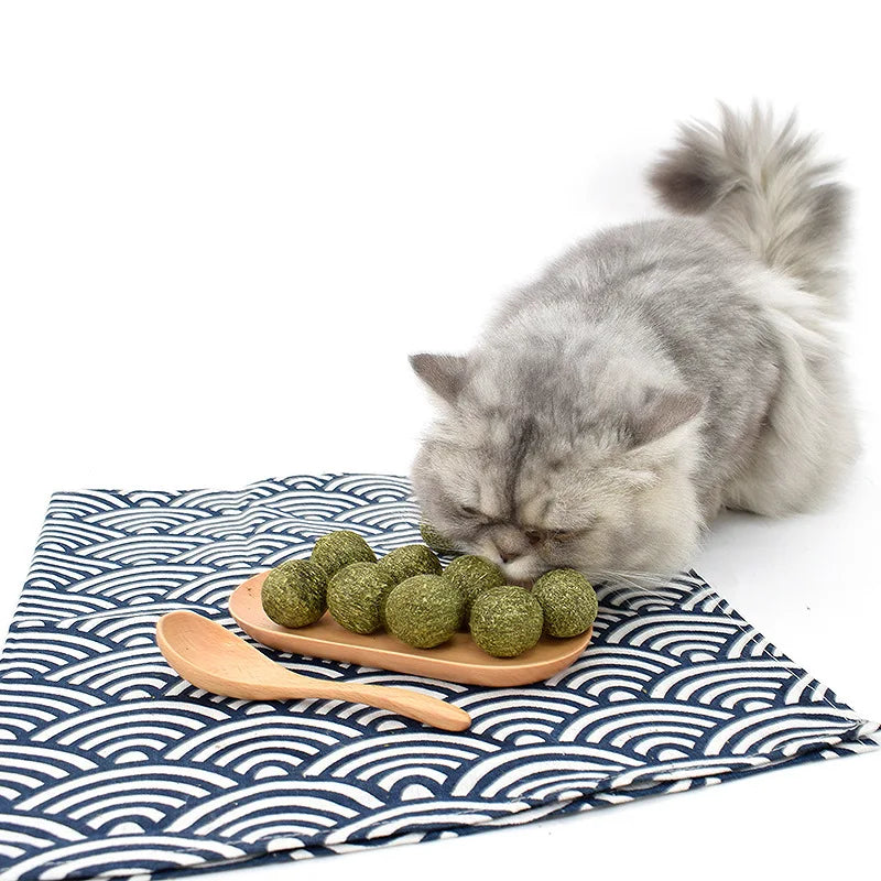 Handmade Edible Pet Catnip Ball