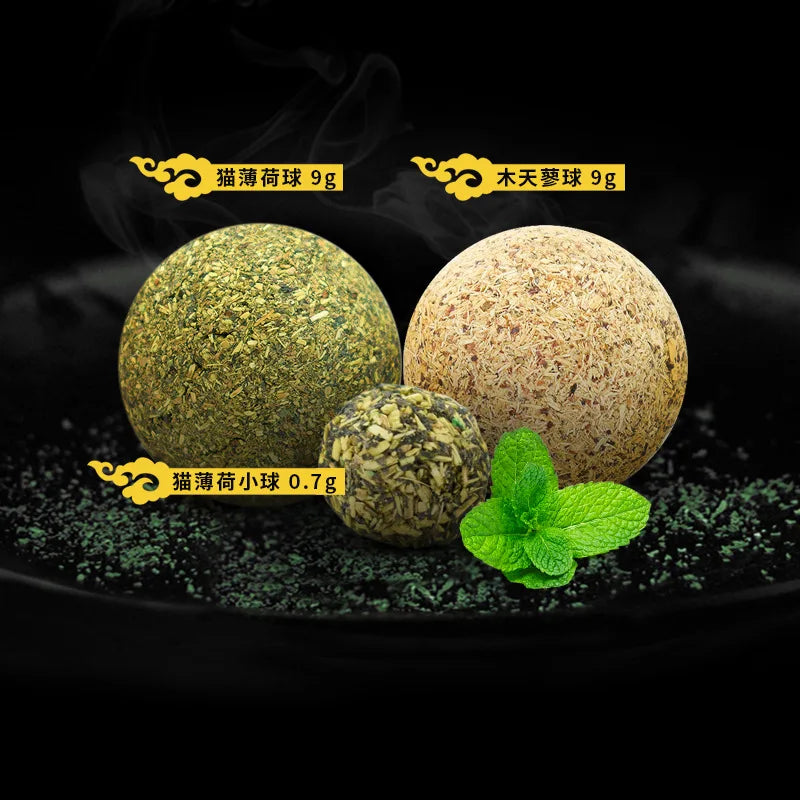 Handmade Edible Pet Catnip Ball