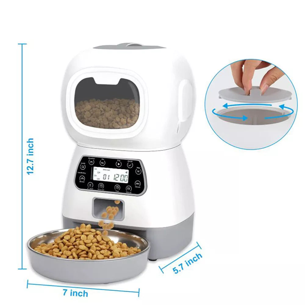 3.5L Smart Automatic Pet Feeder