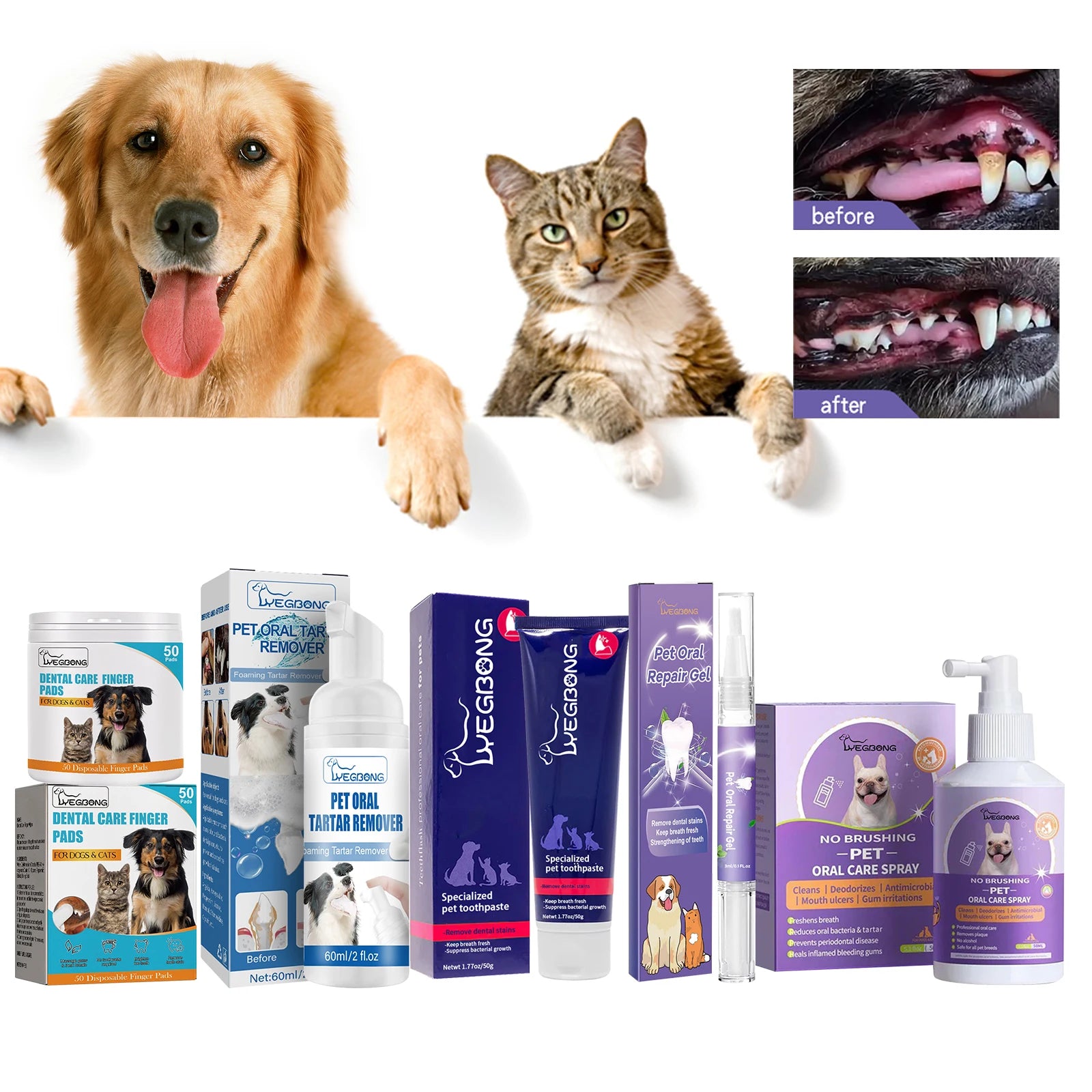Pet Teeth Cleaning Assortment